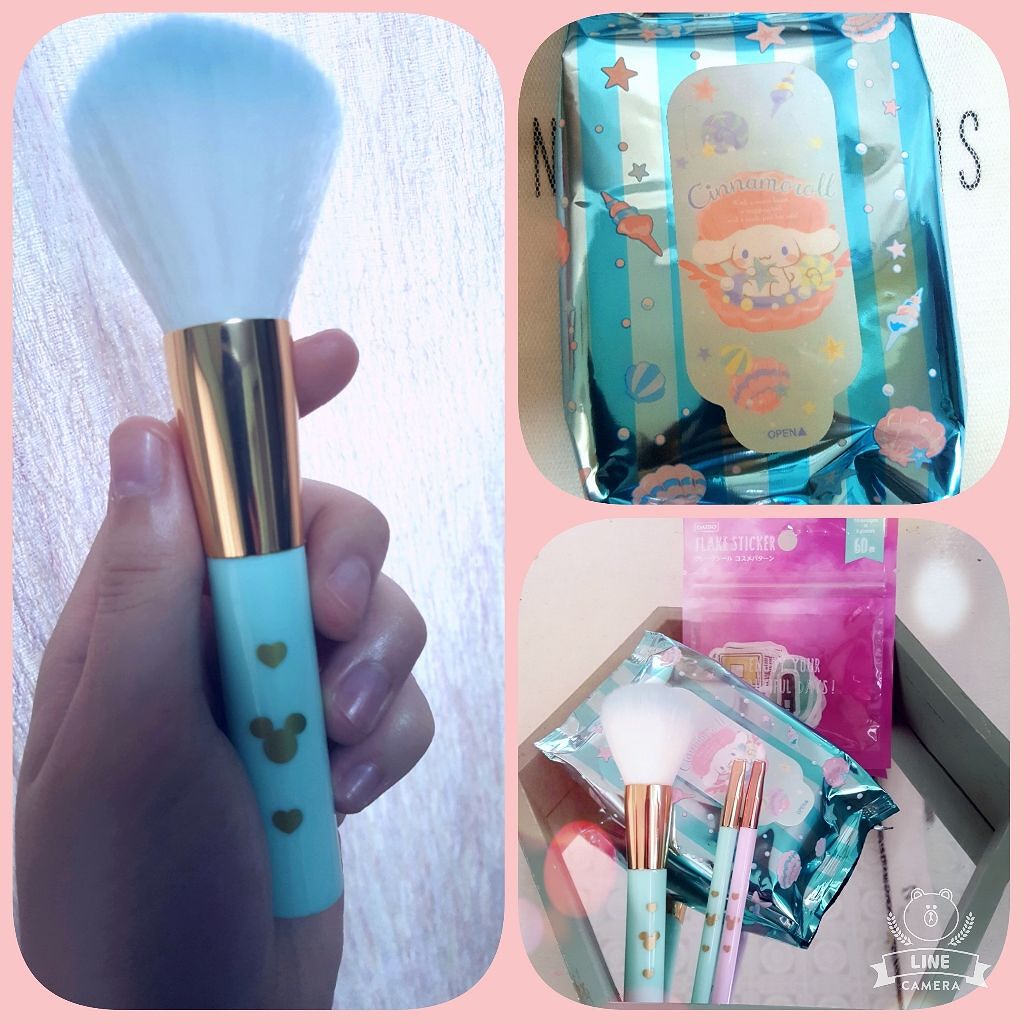 メイクブラシ専用クリーナー/DAISO/その他化粧小物を使ったクチコミ(1枚目)