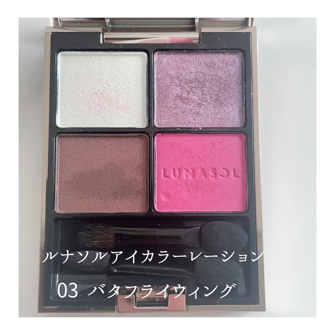 アイカラーレーション/LUNASOL/アイシャドウパレットを使ったクチコミ(3枚目)