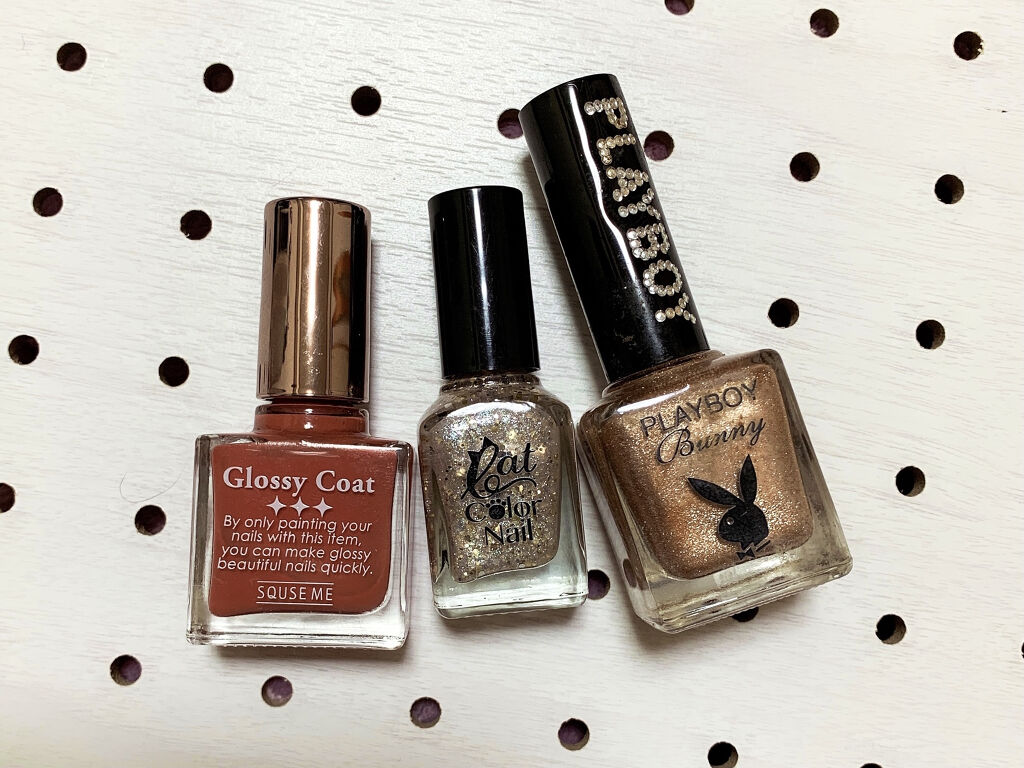 グロッシーコート/スキューズミー/オールインワンネイルを使ったクチコミ（2枚目）