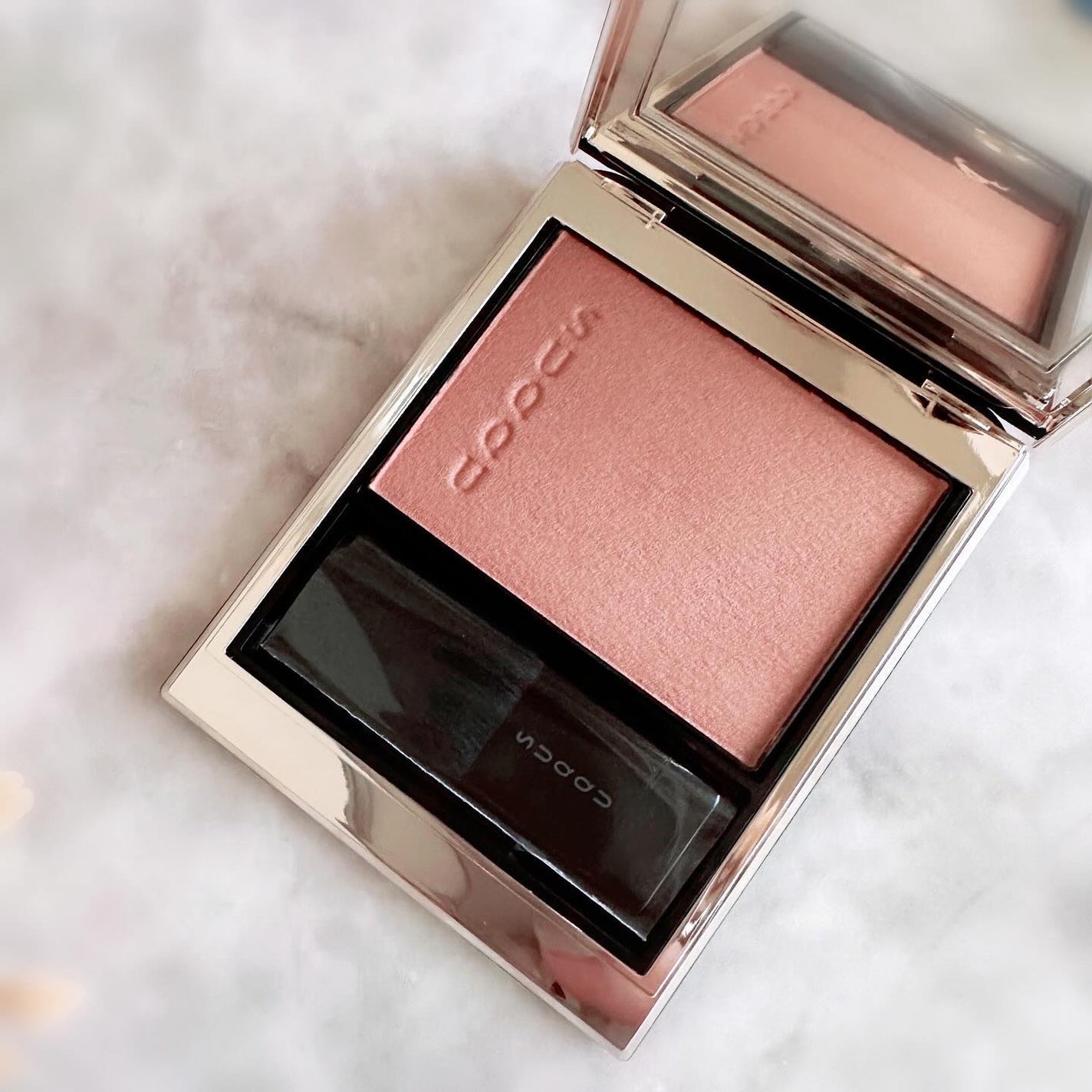 メルティング パウダー ブラッシュ/SUQQU/パウダーチークを使ったクチコミ(2枚目)