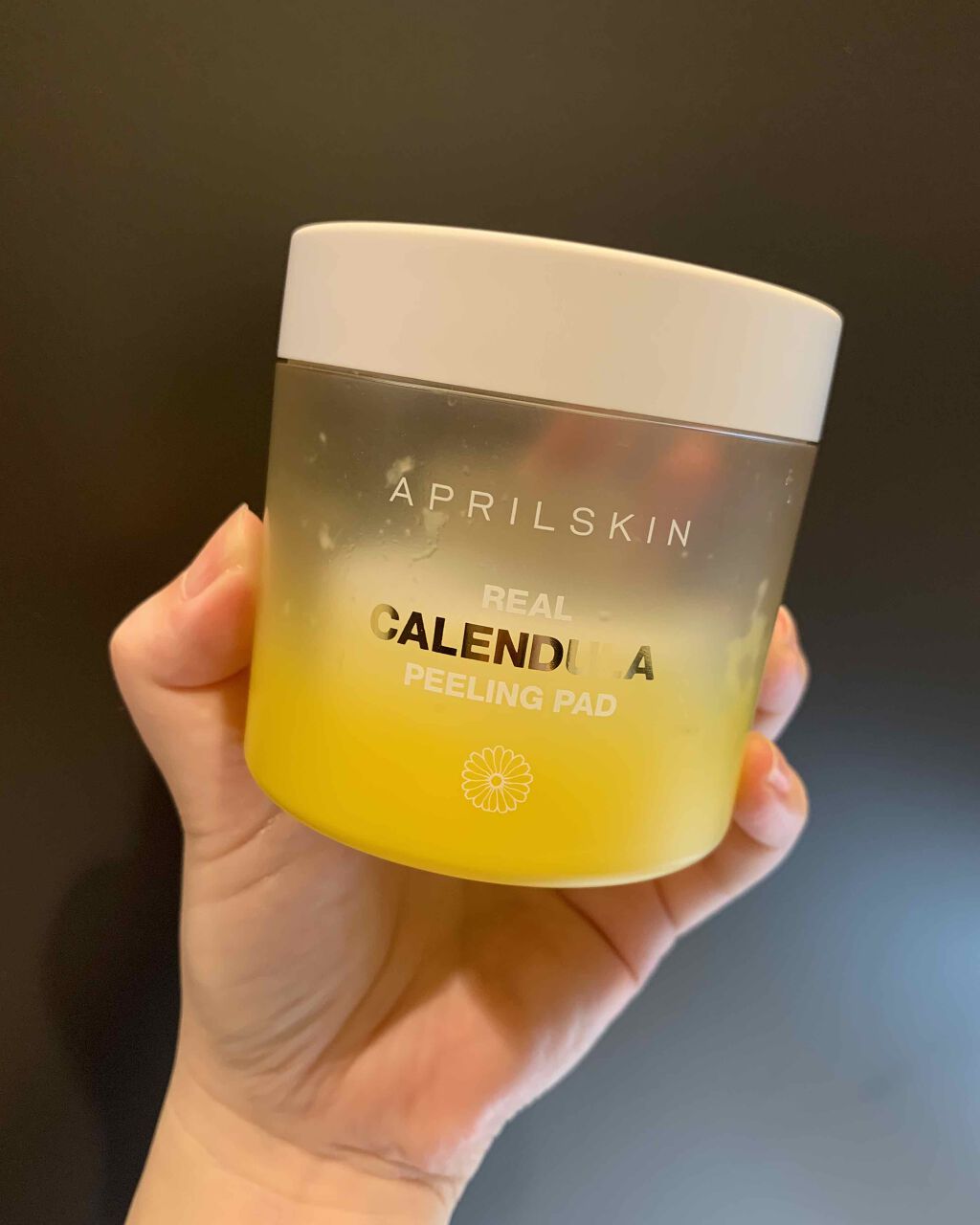 リアルカレンデュラピーリングパッド/APRILSKIN/トナーパッドを使ったクチコミ（1枚目）