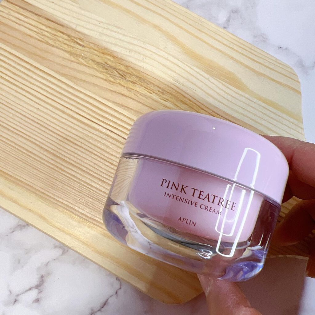 ピンクティーツリークリーム/APLIN/フェイスクリームを使ったクチコミ(1枚目)