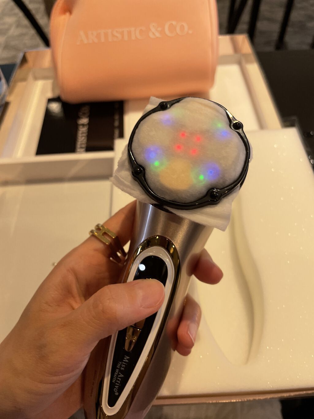 Miss Arrivo THE WRAITH/ARTISTIC＆CO./美顔器・マッサージを使ったクチコミ（3枚目）