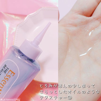 エッセンシャル プレミアム ウォータートリートメント ナチュラルモイスト/エッセンシャル/アウトバストリートメントを使ったクチコミ(2枚目)