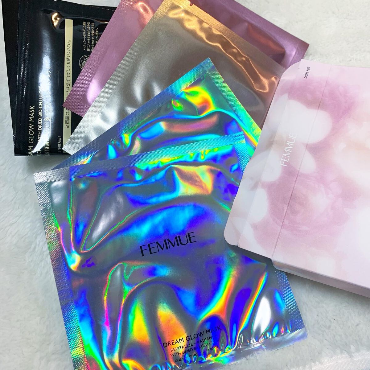 ドリームグロウマスク ホリデーコンプリートセット 2022/FEMMUE/スキンケアキットを使ったクチコミ（2枚目）