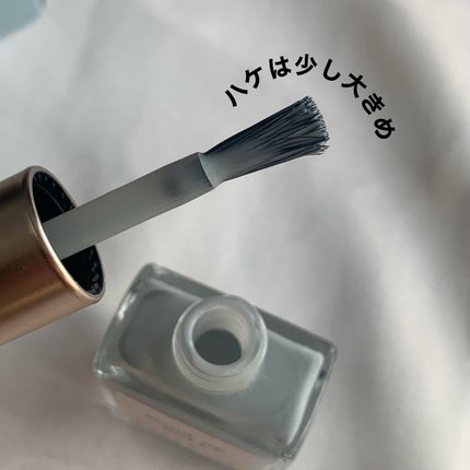 wakemake ムードアップラックスネイルカラーのクチコミ「透け感ブルーで指キレイ♪
✂ーーーーーーーーーーーーーーーーーーーー
WAKEMAKE
ムード.....」(2枚目)