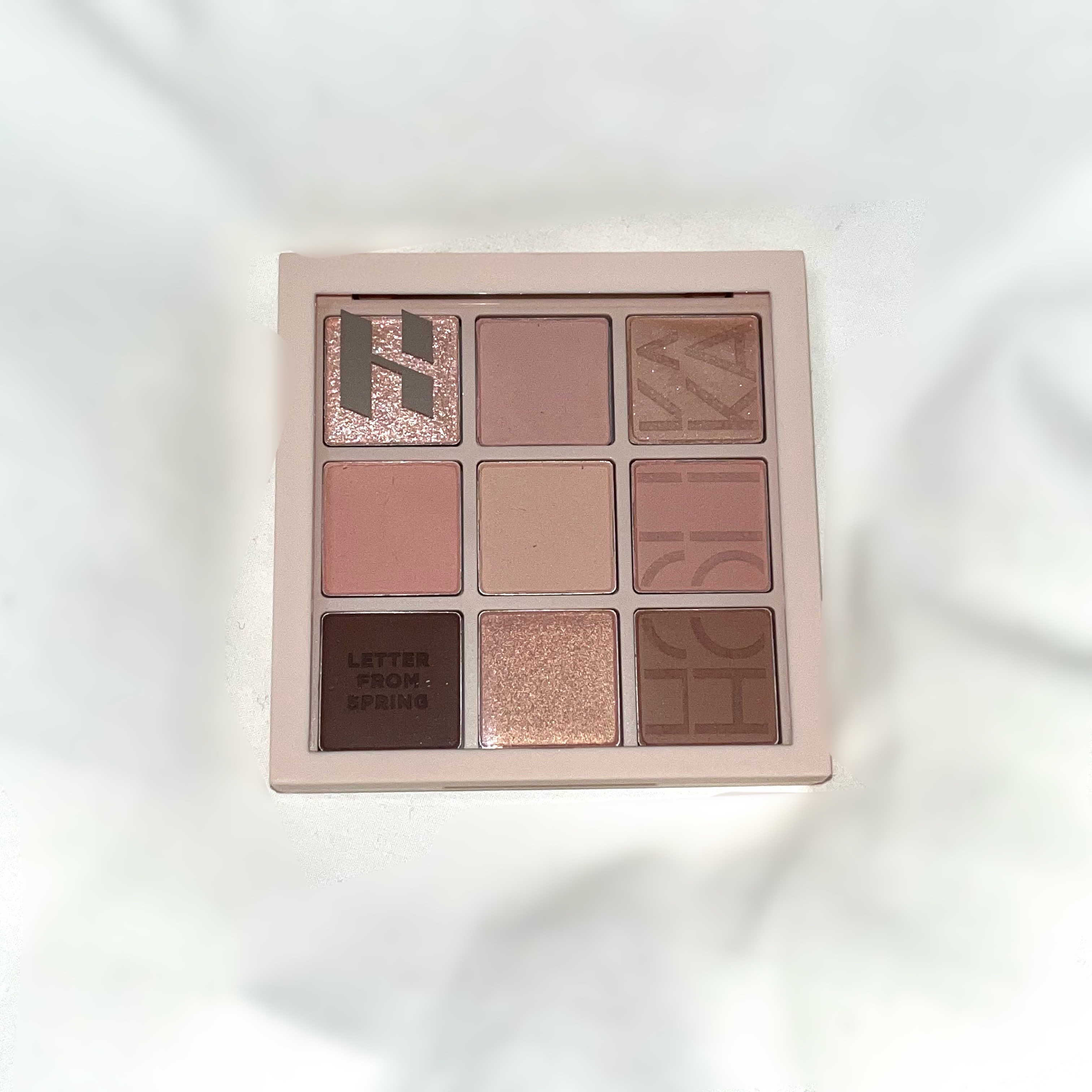 マイフェイブムードアイパレット 9カラー 09　レターフロムスプリング（LETTER FROM SPRING）/HOLIKA HOLIKA/アイシャドウパレットを使ったクチコミ（2枚目）
