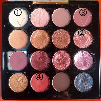 大英博物館 エジプトシリーズ アイシャドウパレット/ZEESEA/アイシャドウパレットを使ったクチコミ(2枚目)