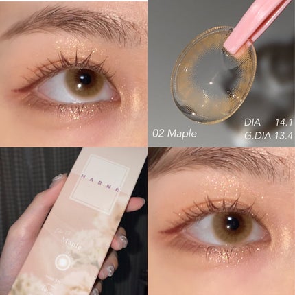 HARNE 1day/HARNE/ワンデー(1DAY)カラコンを使ったクチコミ(3枚目)