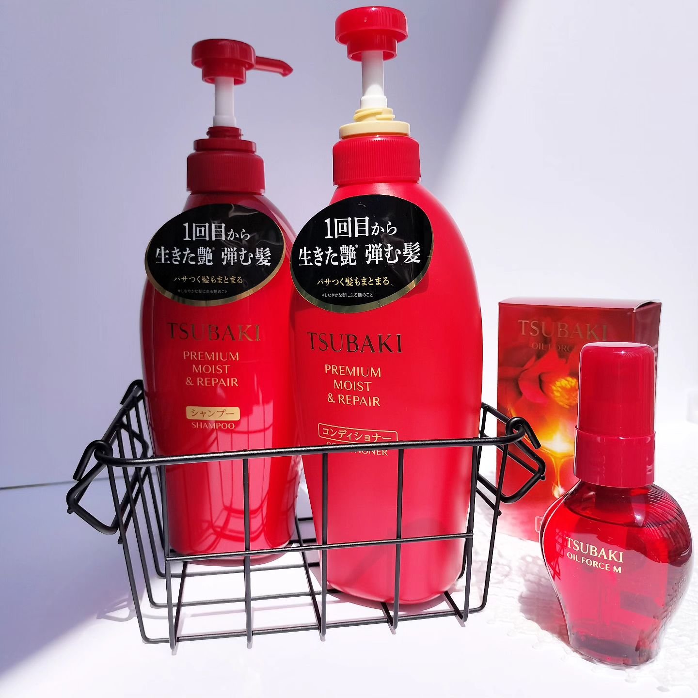TSUBAKI プレミアム モイスト＆リペア シャンプー/コンディショナー コンディショナー（450mL）/TSUBAKI/市販シャンプーを使ったクチコミ（1枚目）