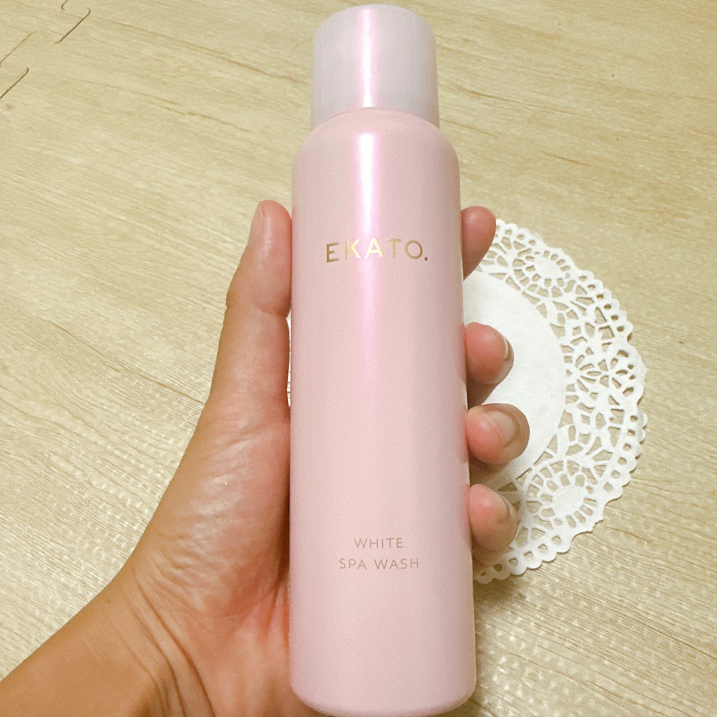 ホワイト スパウォッシュ/EKATO./その他洗顔料を使ったクチコミ(2枚目)