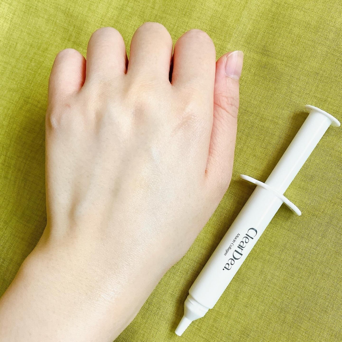 ミューシンコラーゲンボリューミングクリームアンプル/ClearDea./美容液を使ったクチコミ(6枚目)