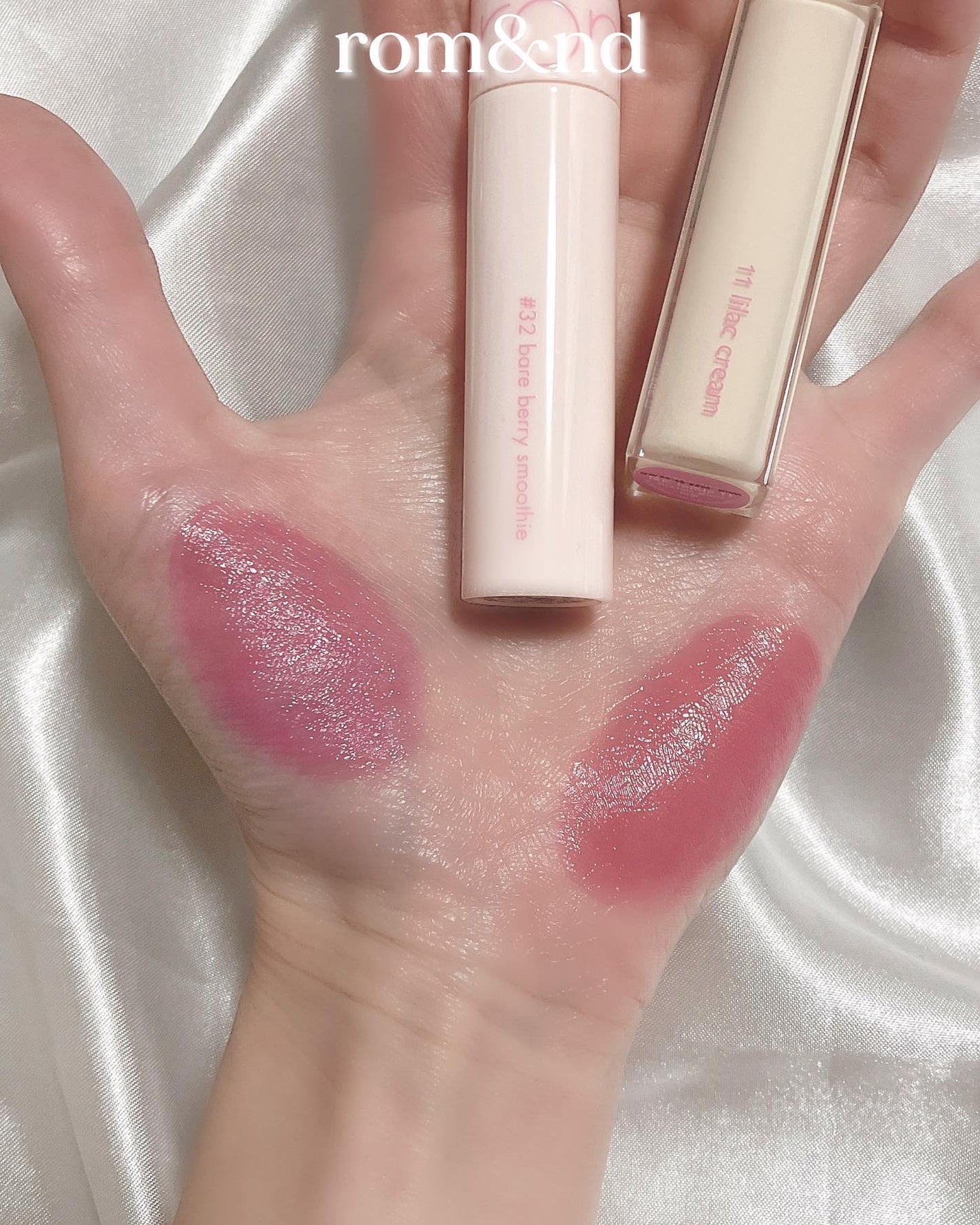 ジューシーラスティングティント/rom&nd/リップティントを使ったクチコミ(5枚目)