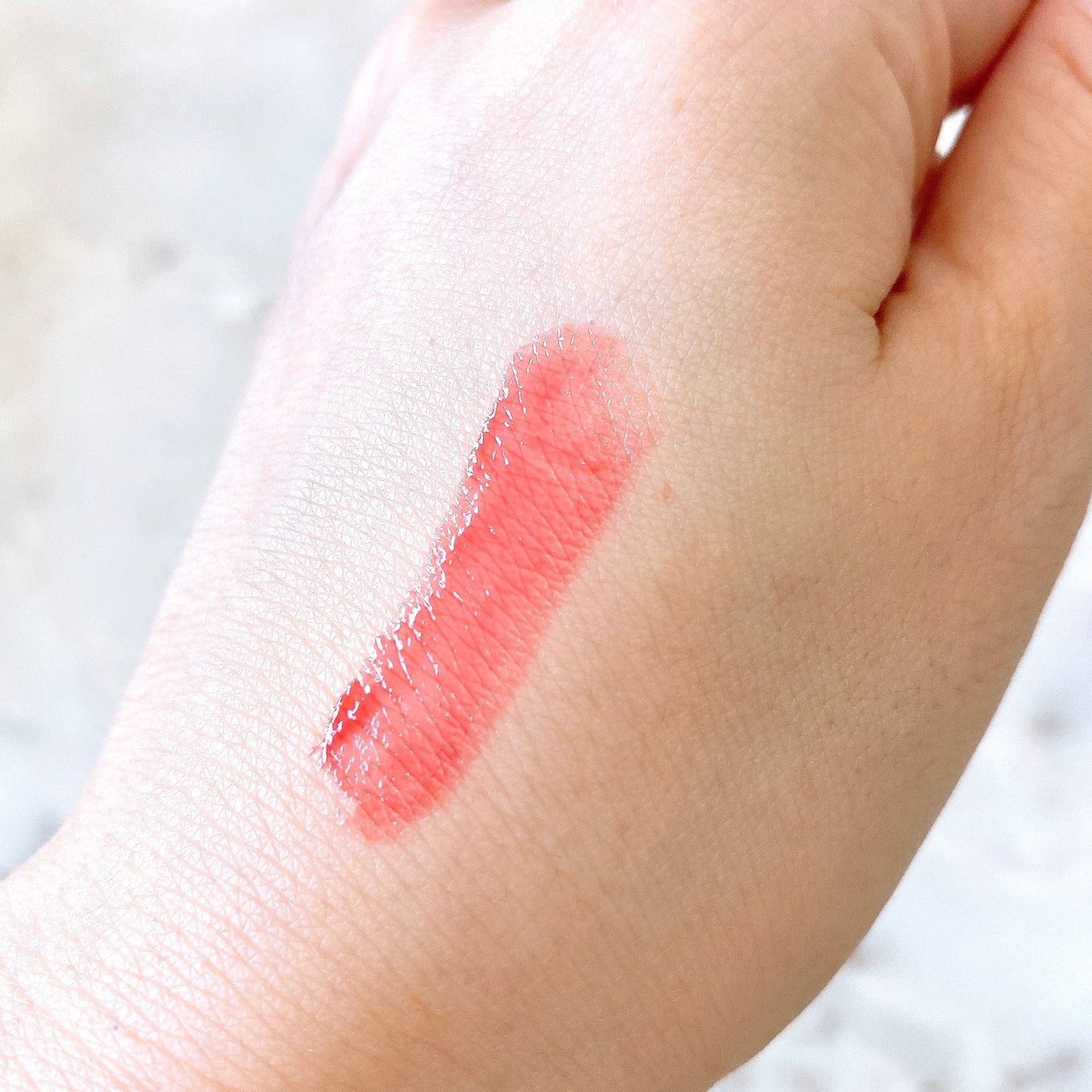 ゲットイットティントグレーズバーム/TONYMOLY/リップティントを使ったクチコミ(3枚目)