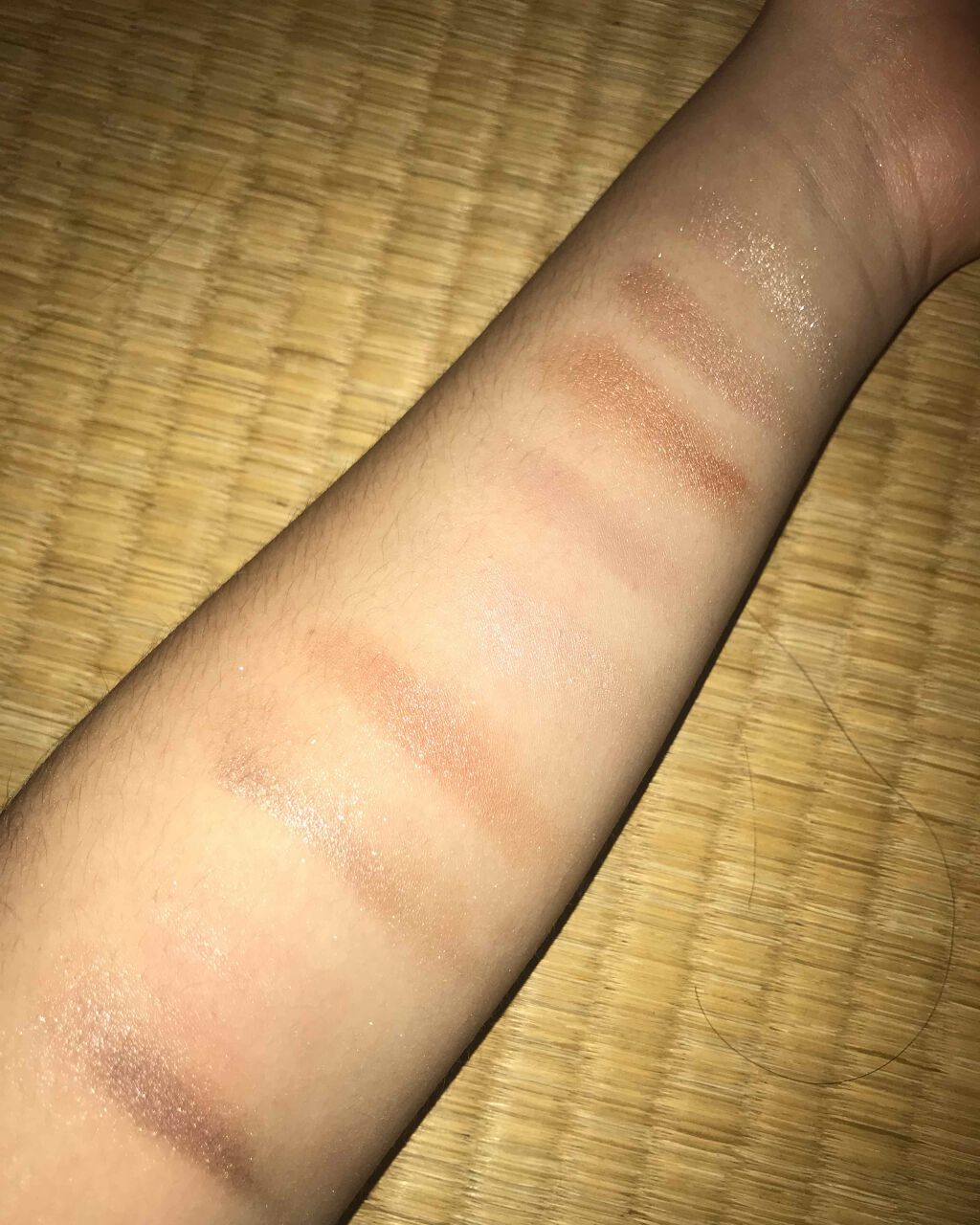 UR GLAM BLOOMING EYE COLOR PALETTE/U R GLAM/アイシャドウパレットを使ったクチコミ(4枚目)