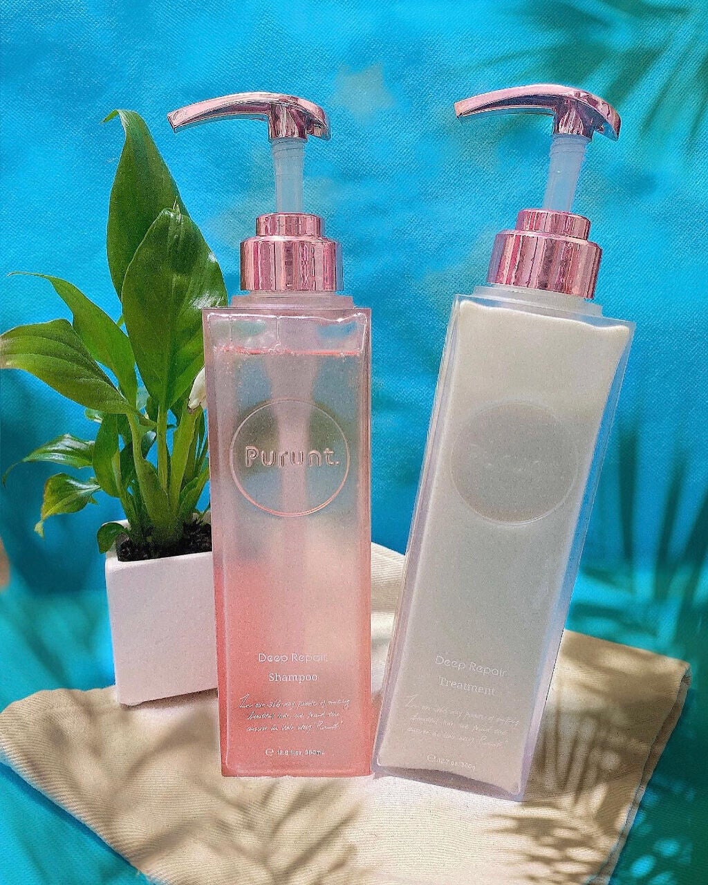 プルント ディープリペア美容液シャンプー/トリートメント/Purunt./市販シャンプーを使ったクチコミ(1枚目)