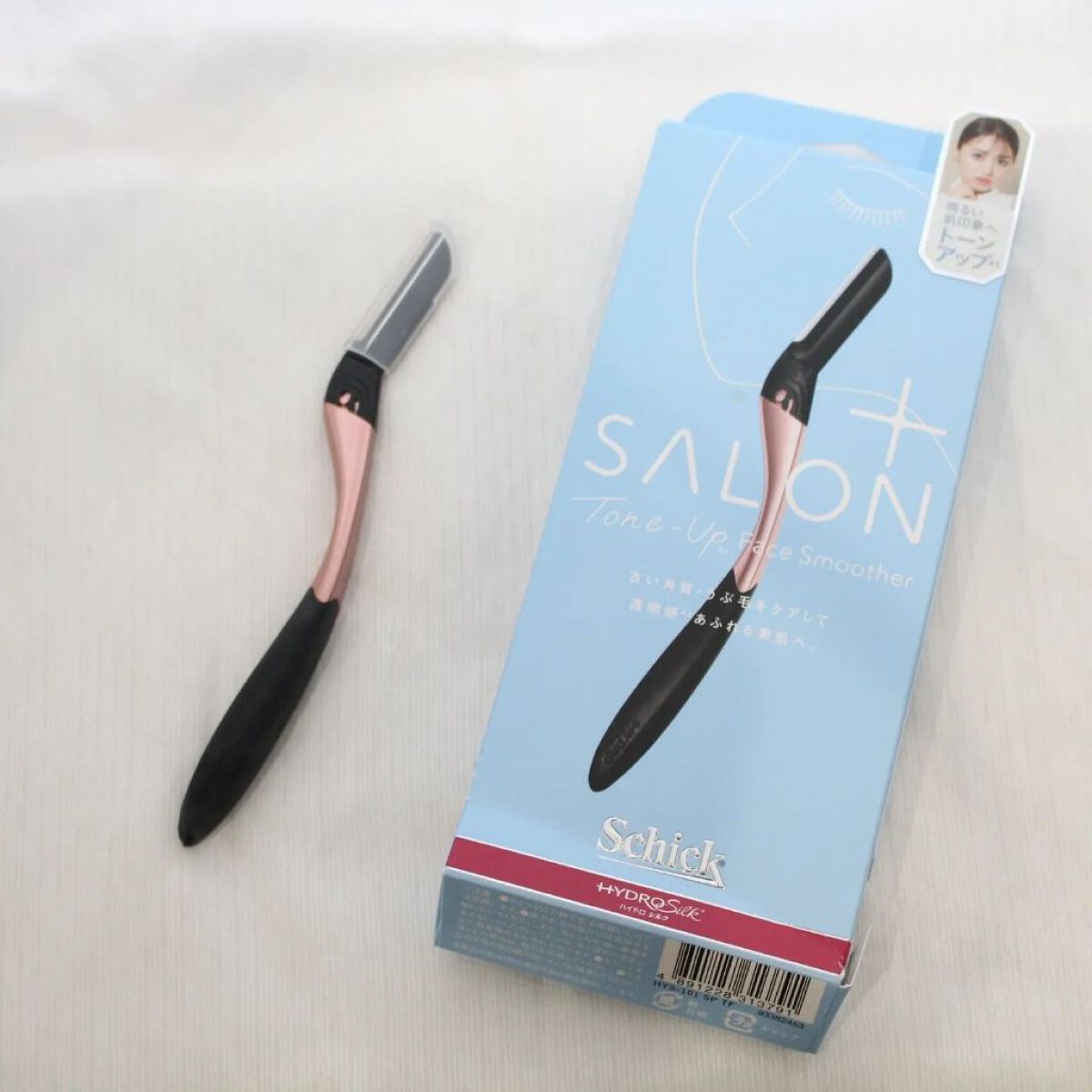 サロンプラス トーンアップ フェイススムーサー ホルダー（刃付き）/サロンプラス/シェーバーを使ったクチコミ（1枚目）