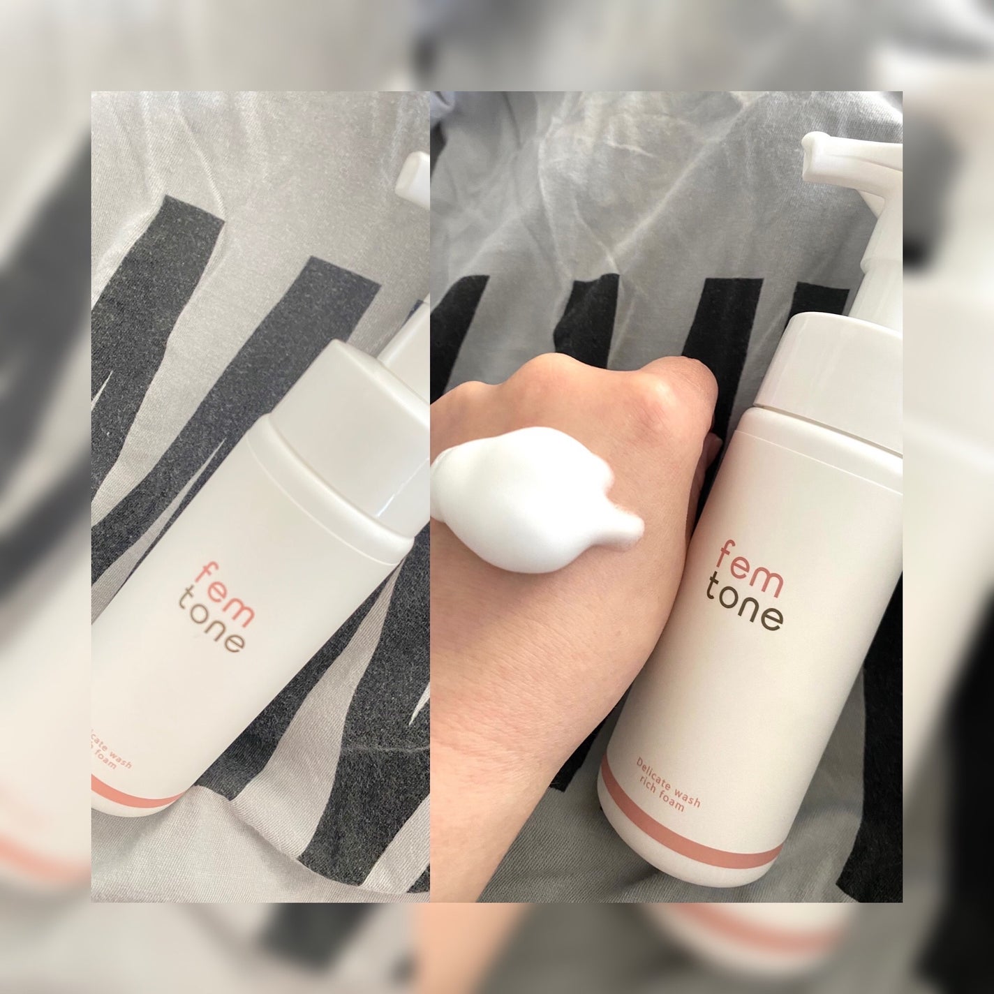 デリケートウォッシュ リッチフォーム/fem tone/デリケートゾーンケアを使ったクチコミ(1枚目)