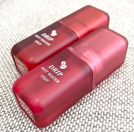 ドリップホットウォーターティント/BLACK ROUGE/リップティントを使ったクチコミ(10枚目)