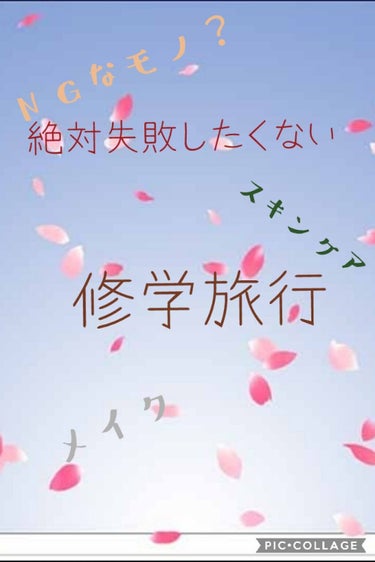 ゴメンなさい見る専になります on LIPS 「こんにちはー今日は、　修学旅行の持ち物や注意事項について紹介し..」（1枚目）