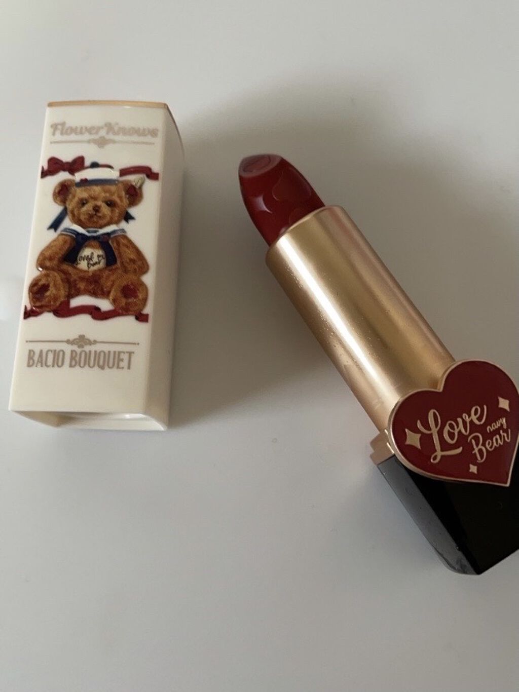 Love Bear リップスティック ツヤタイプ/FlowerKnows/口紅を使ったクチコミ（3枚目）