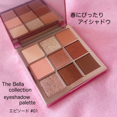 The Bella collection eyeshadow palette/CELEFIT/パウダーアイシャドウを使ったクチコミ（1枚目）