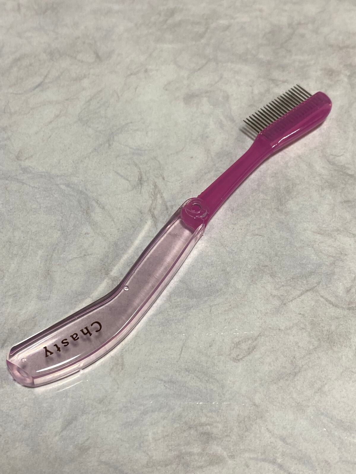 マスカラコームメタルN ペールP/チャスティ/その他化粧小物を使ったクチコミ(1枚目)