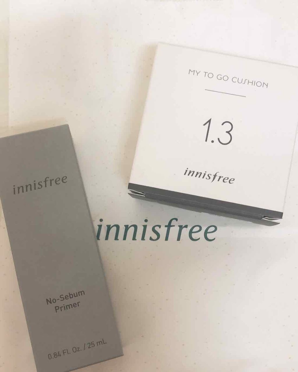 ノーセバム プライマー/innisfree/化粧下地を使ったクチコミ（2枚目）