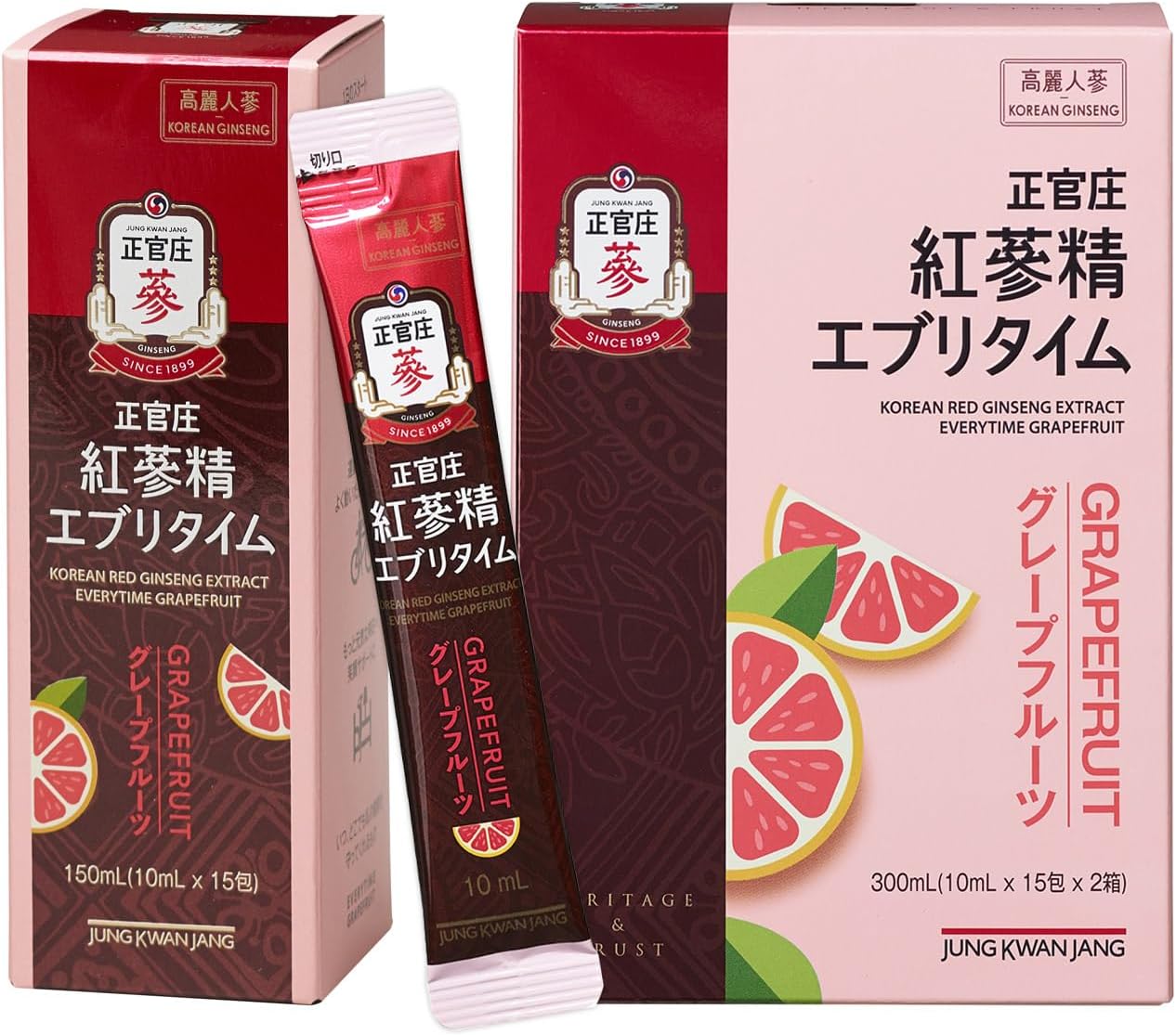 紅参精 エブリタイムグレープフルーツ 正官庄