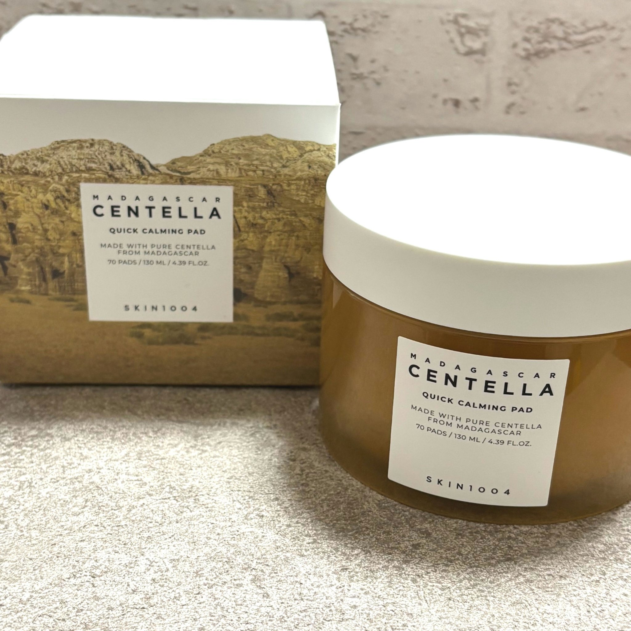 センテラ クイックカーミングパッド/SKIN1004/トナーパッドを使ったクチコミ（1枚目）