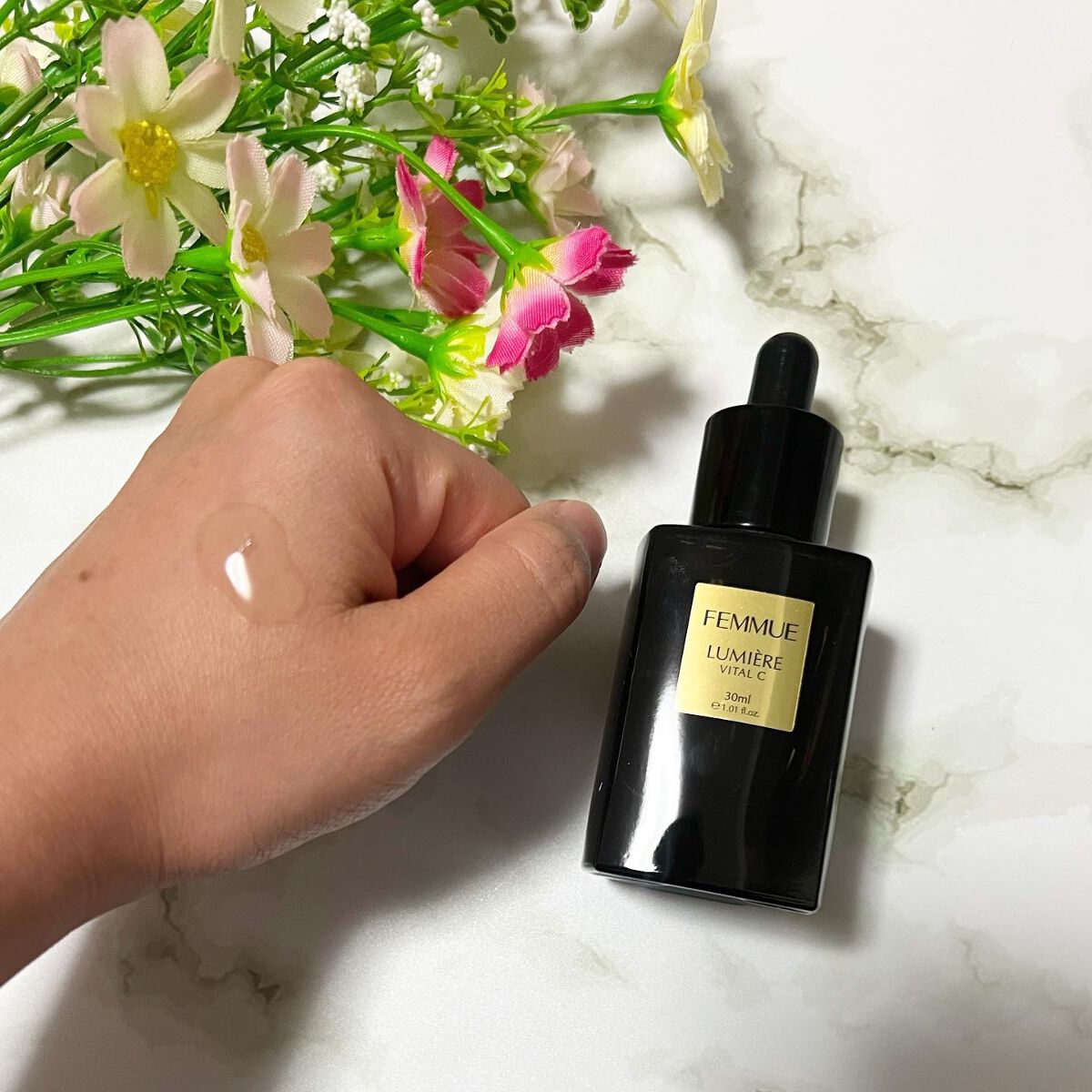 ルミエール ヴァイタルC/FEMMUE/ブースター・導入液を使ったクチコミ(3枚目)