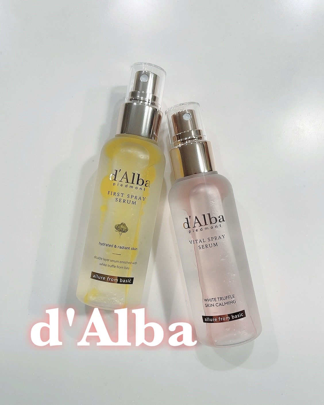 ダルバ ホワイトトリュフファーストスプレーセラム/ダルバ/ミスト状化粧水を使ったクチコミ（1枚目）