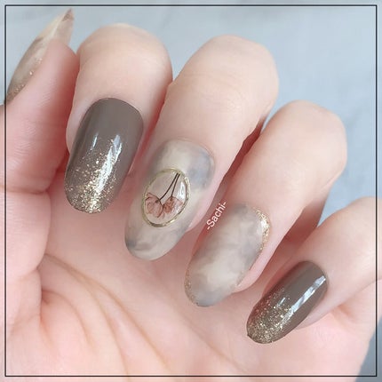 ネイル エナメル 細筆タイプ/ちふれ/マニキュアを使ったクチコミ(2枚目)