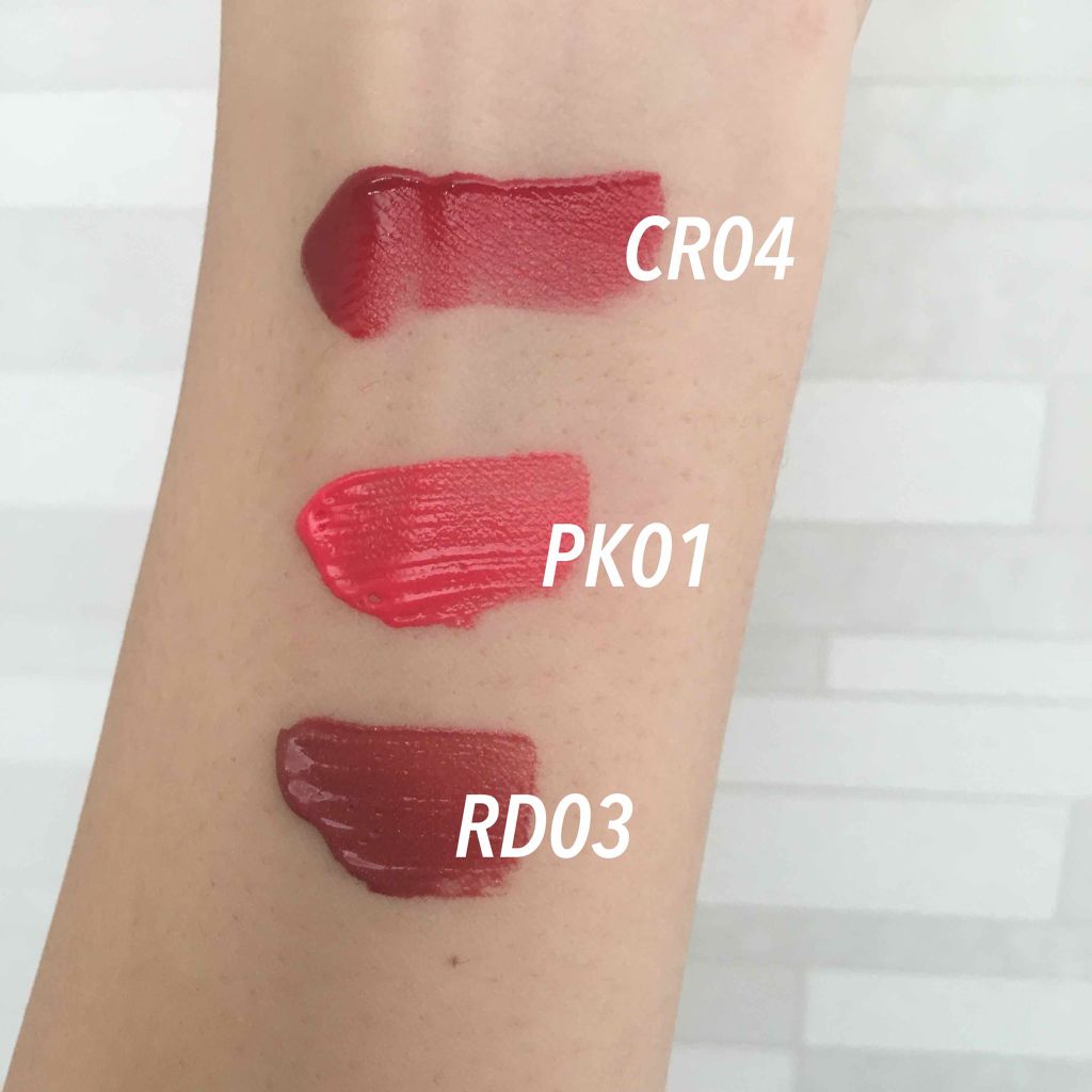 アピュー ウォーターライト ティント/A’pieu/リップティントを使ったクチコミ（2枚目）