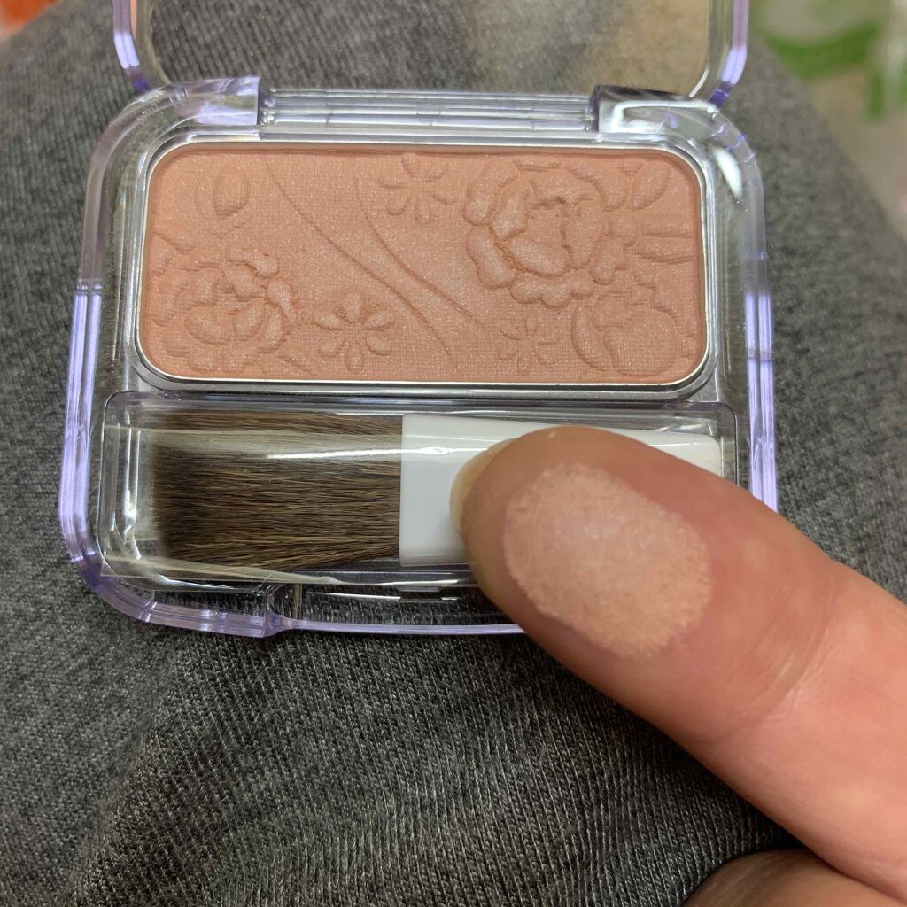 ナチュラル チークN/CEZANNE/パウダーチークを使ったクチコミ(5枚目)