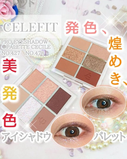 プロアイシャドウパレットセシル/CELEFIT/アイシャドウパレットを使ったクチコミ(1枚目)