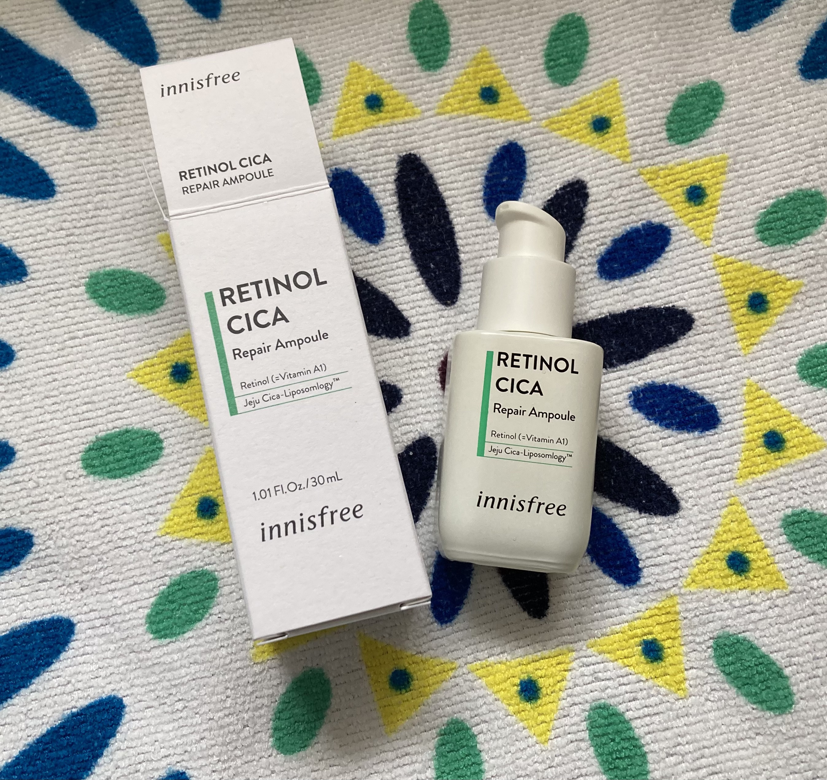 レチノール　シカ　リペア　セラム/innisfree/美容液を使ったクチコミ（1枚目）