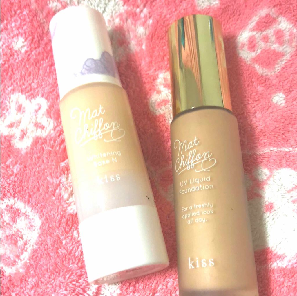 マットシフォン UVホワイトニングベースN/KiSS/化粧下地を使ったクチコミ（1枚目）