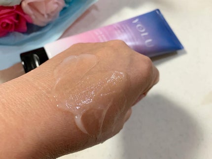 カームナイトリペアジェルヘアマスク/YOLU/ヘアマスク・ヘアパックを使ったクチコミ(4枚目)