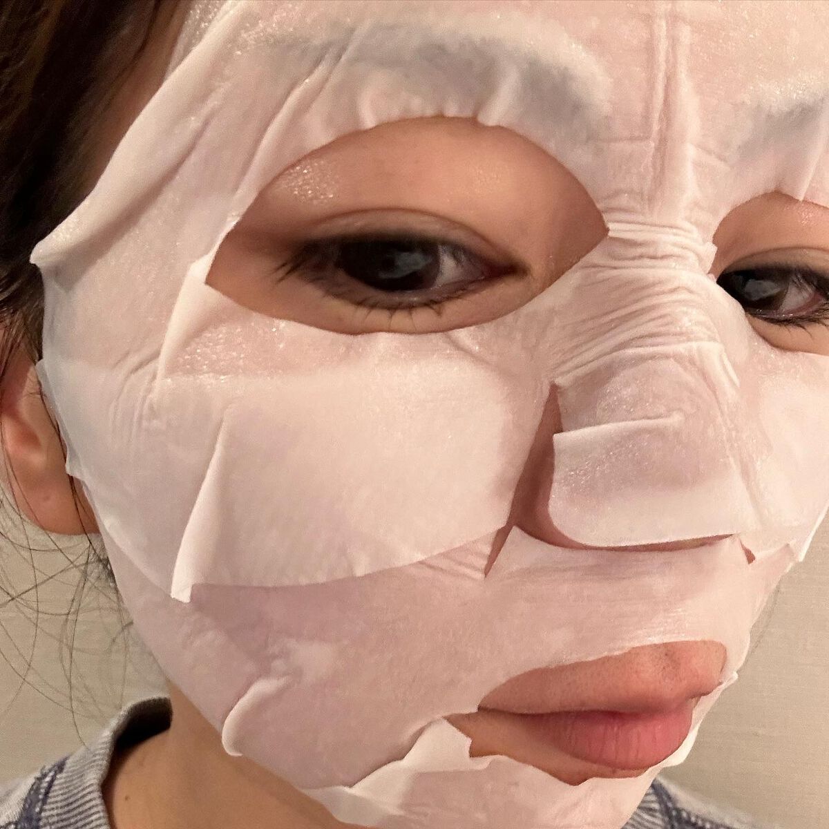 ヴィーガンコラーゲンゲルマスク 復活草ゼリー/Abib /シートマスク・パックを使ったクチコミ(5枚目)