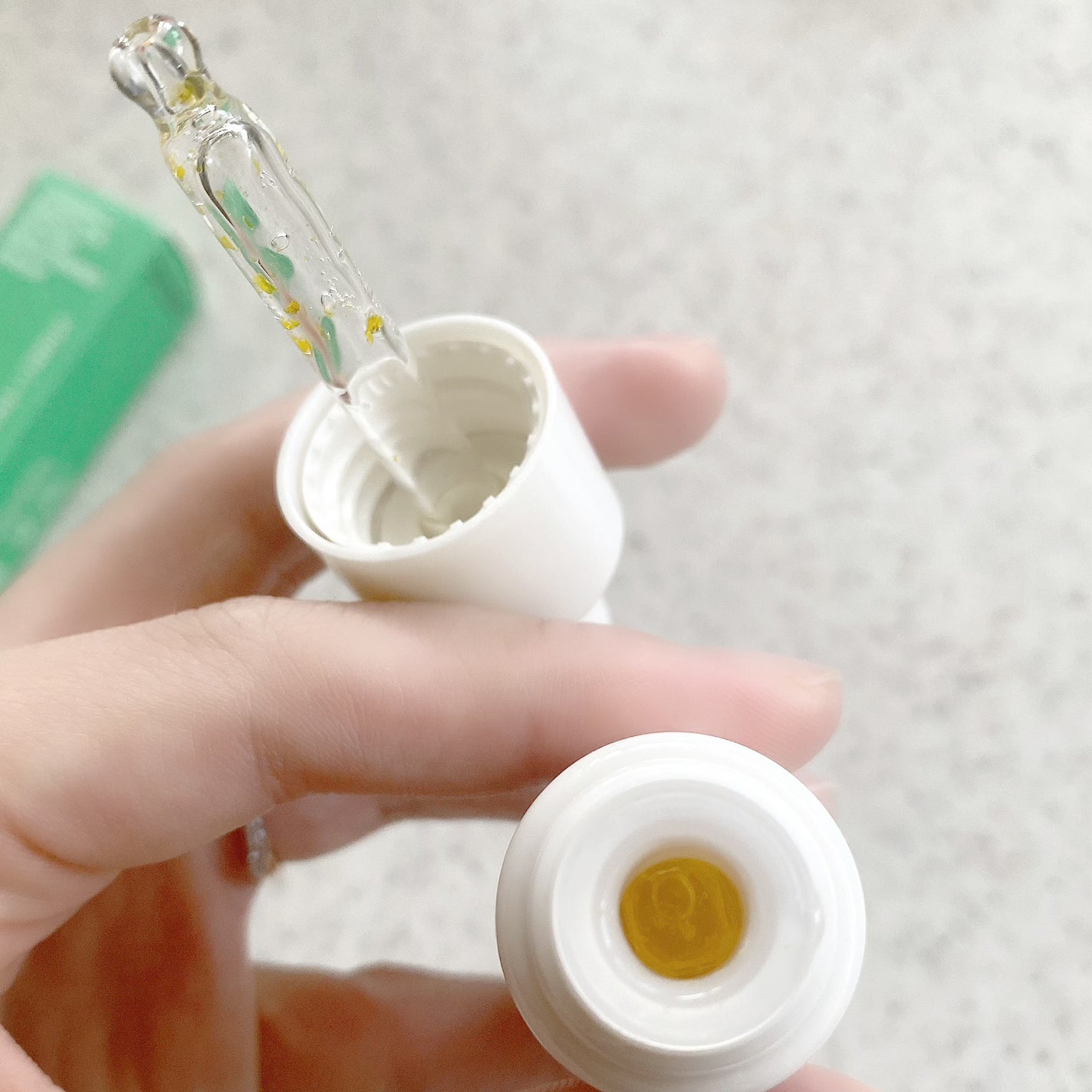 ビタC グリーンティーエンザイム ブライト セラム/innisfree/美容液を使ったクチコミ(3枚目)