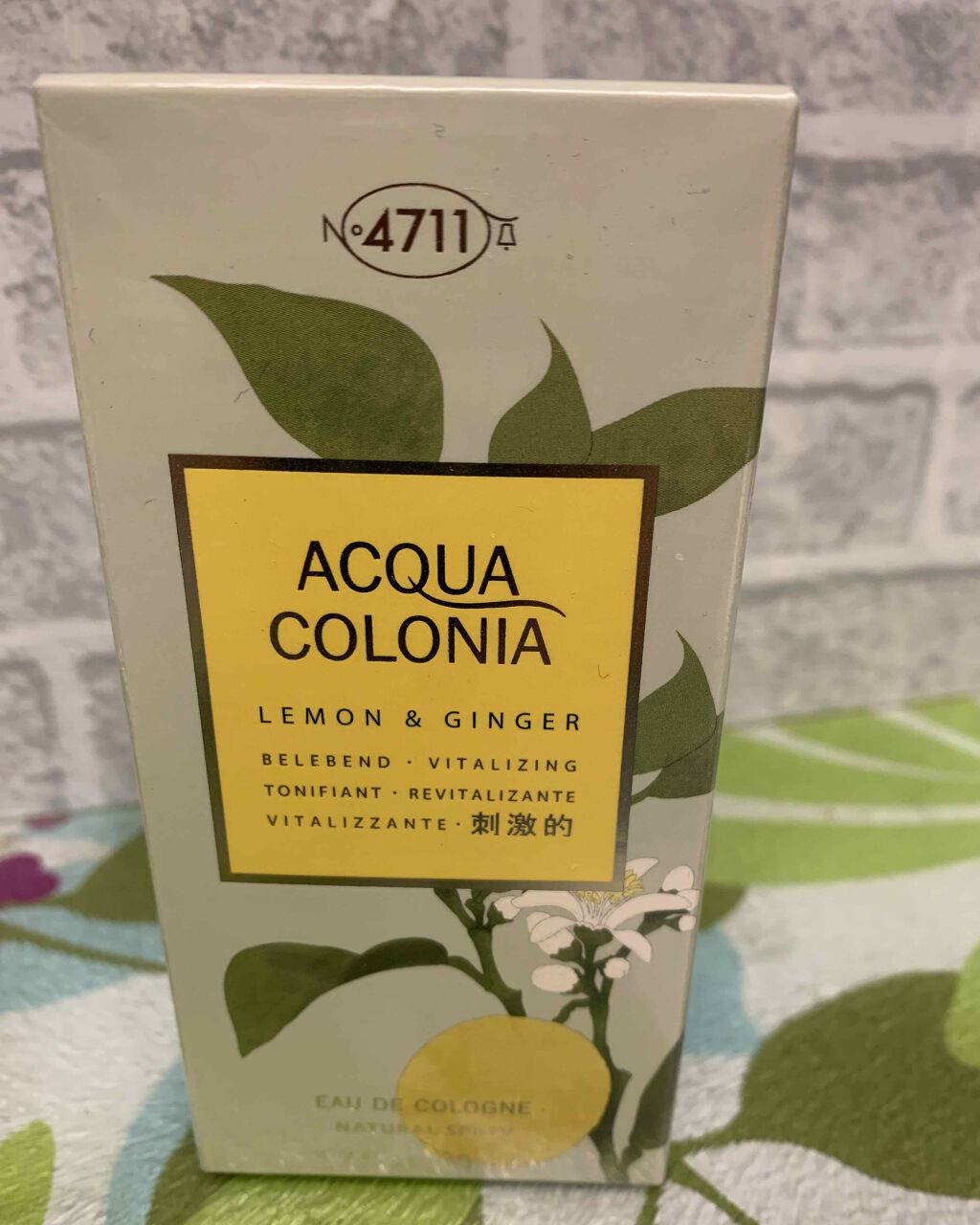 試してみた】4711 アクアコロニア レモン＆ジンジャー 4711(フォー