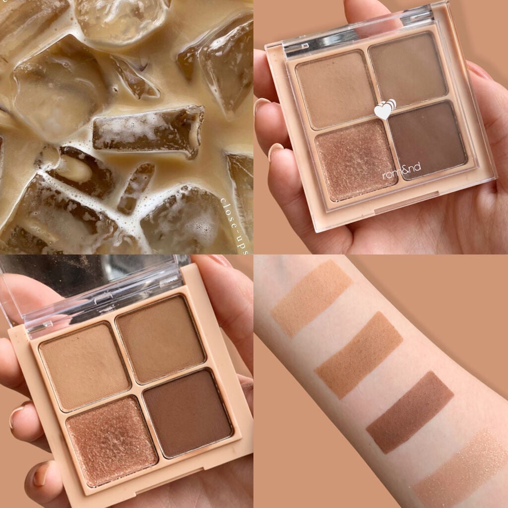 ベターザンアイズ/rom&nd/アイシャドウパレットを使ったクチコミ(5枚目)