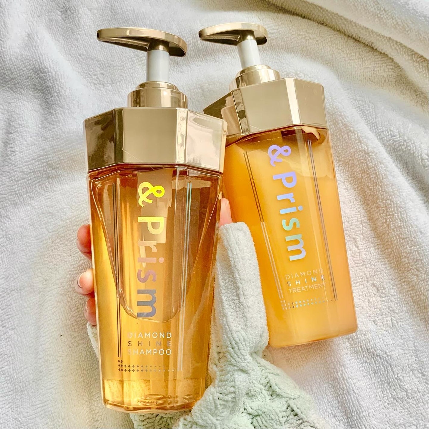 DIAMOND SHINE シャンプー/ヘアトリートメント/&Prism/市販シャンプーを使ったクチコミ(2枚目)