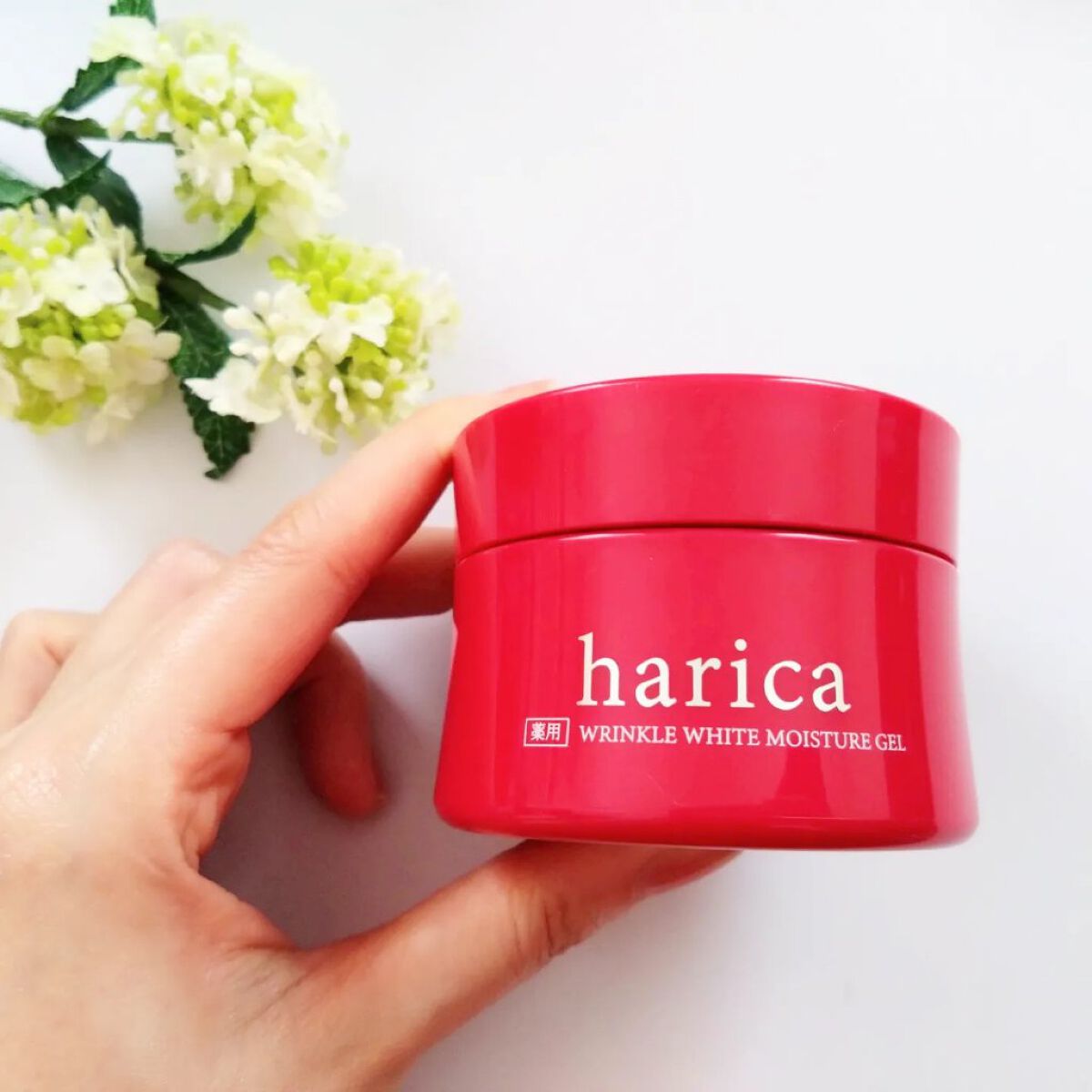 薬用リンクルホワイトモイスチャージェル/harica/オールインワン化粧品を使ったクチコミ（1枚目）