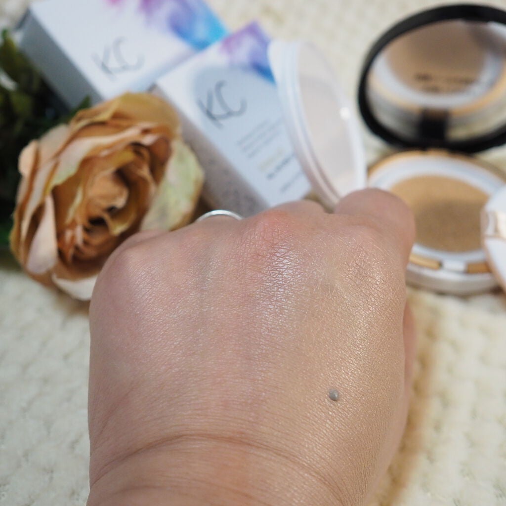 SIWA-KC オールインワンクッション/ハーブ健康本舗/クッションファンデーションを使ったクチコミ(4枚目)