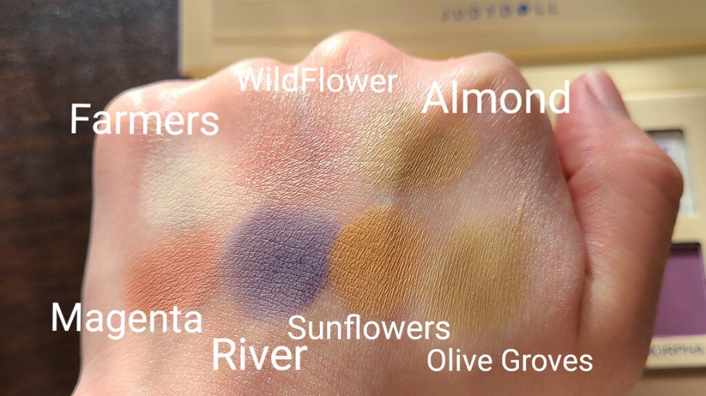 JUDYDOLL 油絵紫穂麦畑20色アイシャドウのクチコミ「#Judydoll
ゴッホの麦畑 20色アイシャドウパレット

パケで買った
そう言っても過言.....」（3枚目）