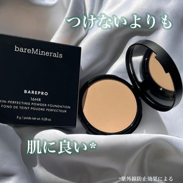 ベアプロ 16HR パウダー ファンデーション/bareMinerals/パウダーファンデーションを使ったクチコミ（1枚目）