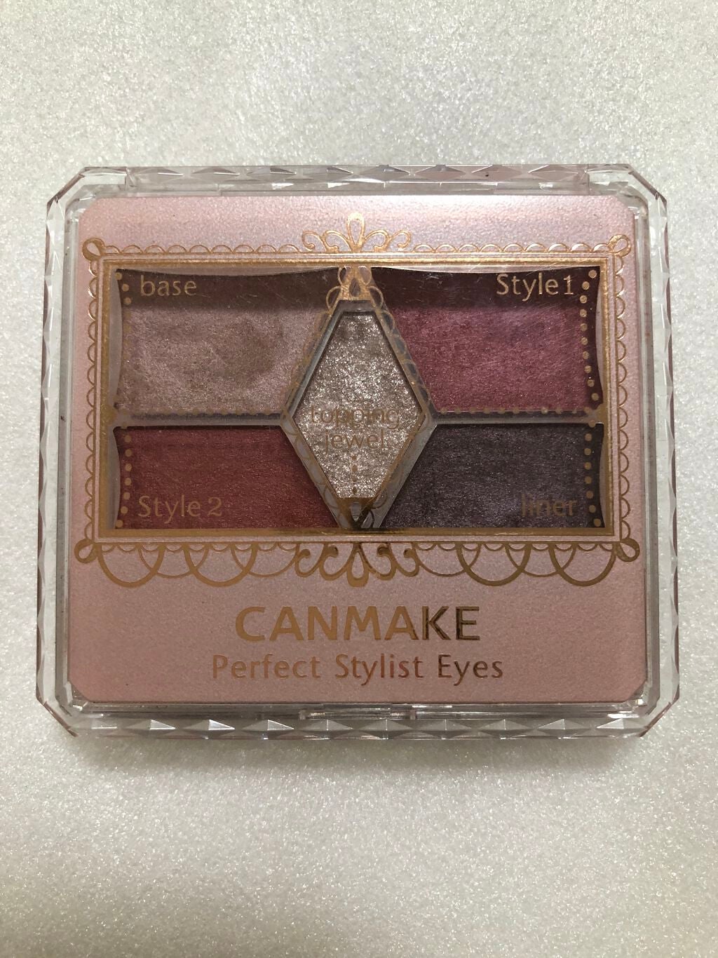 【旧品】パーフェクトスタイリストアイズ/キャンメイク/アイシャドウパレットを使ったクチコミ(1枚目)