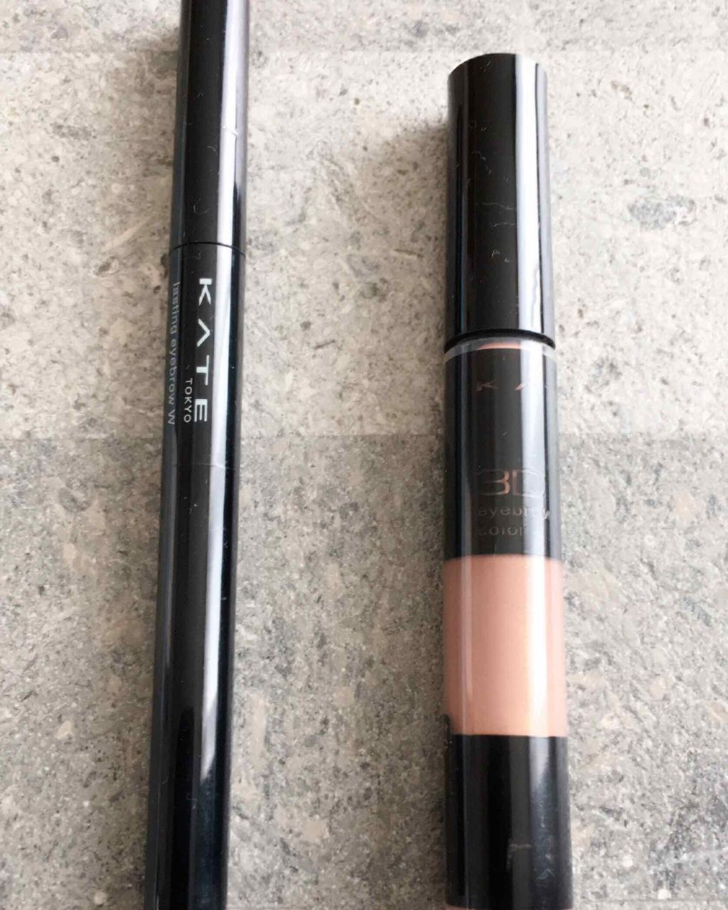 ラスティングデザインアイブロウW N(FL)/KATE/パウダーアイブロウを使ったクチコミ(1枚目)